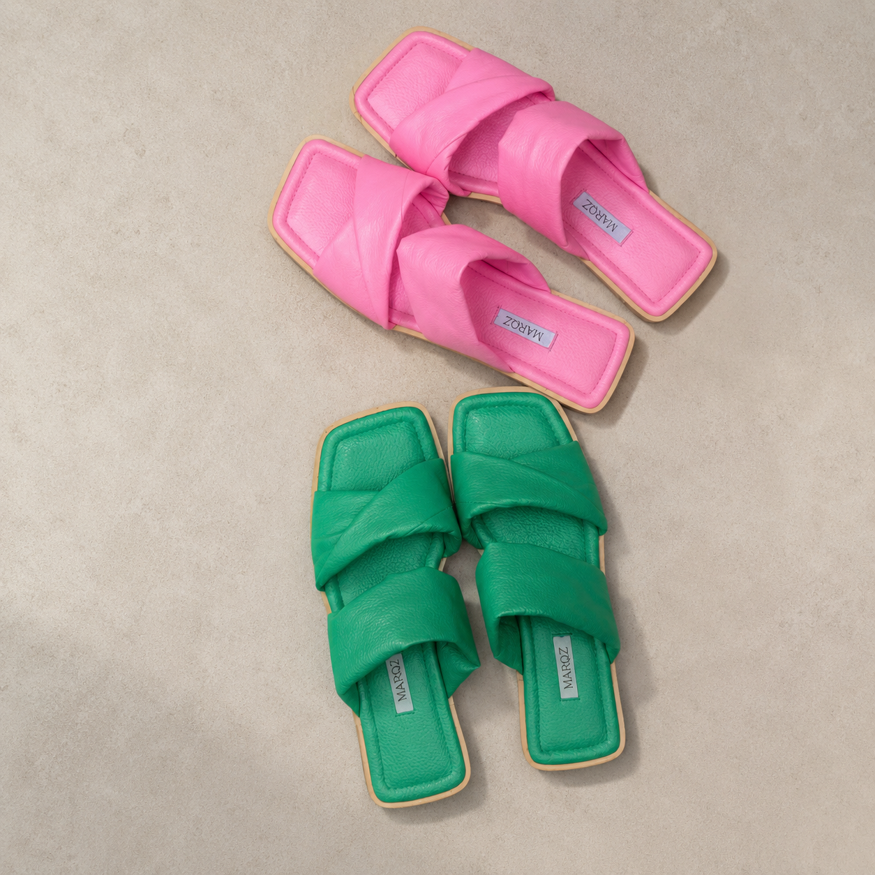 Emerald sandals